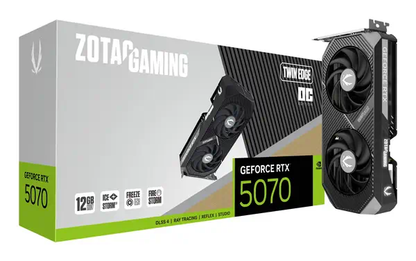 GAMING GeForce RTX 5070 Twin Edge OC - Zotac - Carte graphique - visuel 8