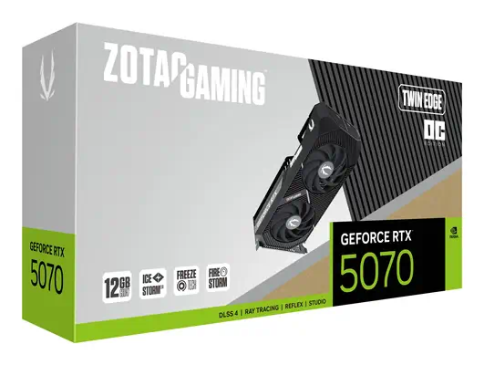 GAMING GeForce RTX 5070 Twin Edge OC - Zotac - Carte graphique - visuel 7