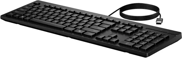 Clavier filaire HP 125 HP - visuel 1 - hello RSE - Connectivité Plug&Play