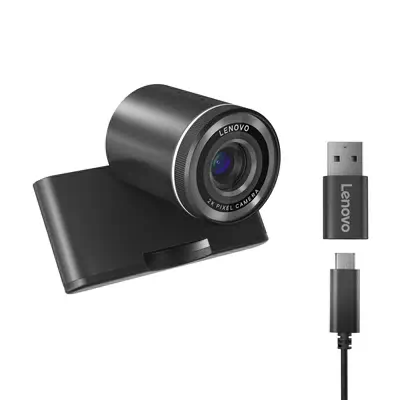Lenovo 4XC1Q25245 webcam 4 MP 1920 x 1080 pixels USB-C Noir - Webcam - visuel 6