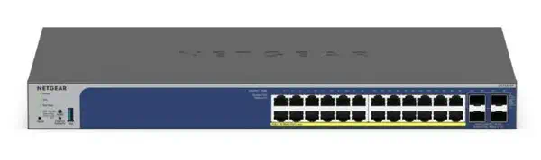 NETGEAR GS728TX L2/L3 10G Ethernet (100/1000/10000) Noir - Netgear - Switchs et Hubs - visuel 3