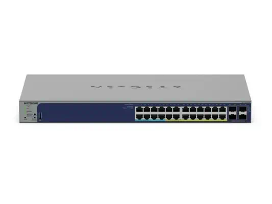 NETGEAR GS728TXUP Géré Gigabit Ethernet (10/100/1000) Connexion Ethernet, supportant l'alimentation  - Netgear - Switchs et Hubs - visuel 2