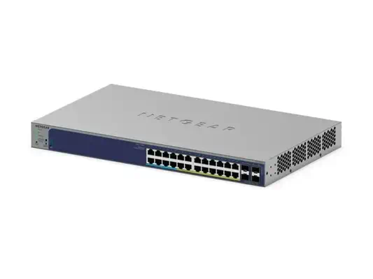 NETGEAR GS728TXUP Géré Gigabit Ethernet (10/100/1000) Connexion Ethernet, supportant l'alimentation  - Netgear - Switchs et Hubs - visuel 3
