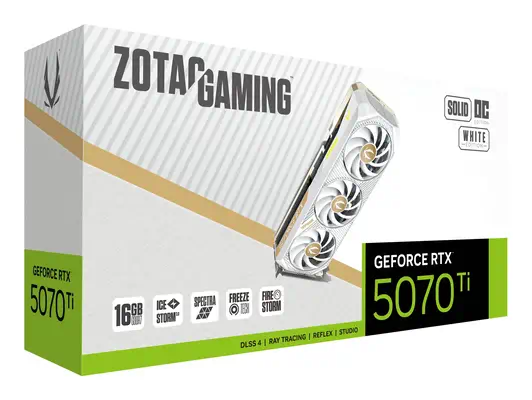 GAMING GeForce RTX 5070 Ti SOLID CORE OC - Zotac - Carte graphique - visuel 7