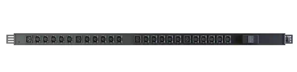 Vertiv PowerGo EP0G90A0 unité de distribution d'énergie 24 sortie(s) CA 1U Noir - Rack et Armoire - visuel 1