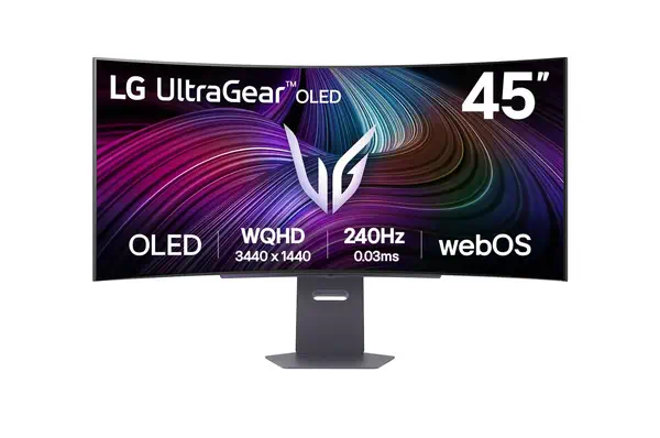 LG 45GX90SA-B écran plat de PC 114,3 cm (45") 3440 x 1440 pixels Wide Quad HD OLED Noir - Ecran Ordinateur - visuel 1