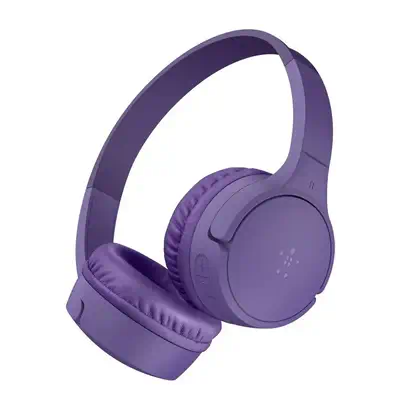 Belkin SoundForm Mini Casque Avec fil &sans fil Arceau Appels/Musique Bluetooth Violet - Casque Micro - visuel 1