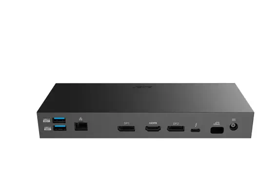Acer ADK360 Avec fil Thunderbolt Noir - Station d'accueil pour portable - visuel 2