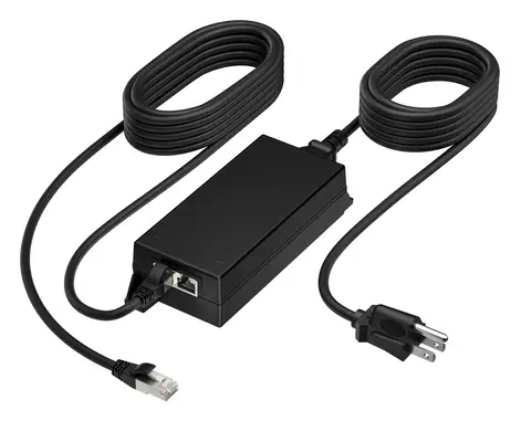 PoE++ 65W 2.5G Adapter with 3.66m CAT6A Cable and Power Cord - HP - Boitier d'alimentation - visuel 2