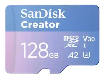 Meilleur prix SanDisk Creator 128 Go MicroSDXC UHS-I Classe 10
