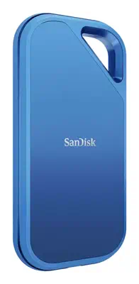 SanDisk Creator Pro 2 To USB Type-C USB 3.2 Gen 2x2 Bleu - Sandisk - Disque dur SSD - visuel 3