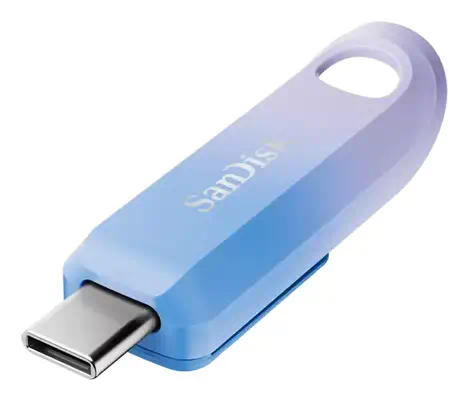 SanDisk Creator lecteur USB flash 1 To USB Type-C 3.2 Gen 1 (3.1 Gen 1) Bleu, Lilas - Sandisk - Adaptateur stockage - visuel 2