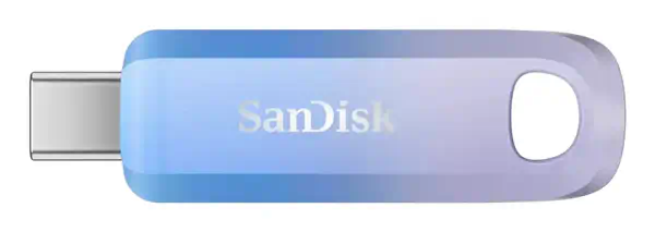 SanDisk Creator lecteur USB flash 1 To USB Type-C 3.2 Gen 1 (3.1 Gen 1) Bleu, Lilas - Sandisk - Adaptateur stockage - visuel 1