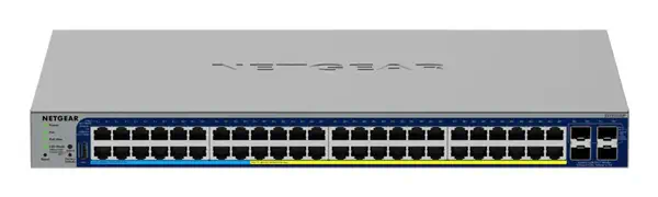 NETGEAR GS752TXUP Géré Gigabit Ethernet (10/100/1000) Connexion Ethernet, supportant l'alimentation  - Netgear - Switchs et Hubs - visuel 2