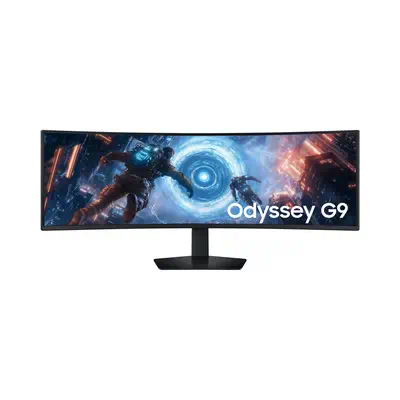 Samsung G91F écran plat de PC 124,5 cm (49") 5120 x 1440 pixels Dual QHD LCD Noir - Ecran Ordinateur - visuel 1