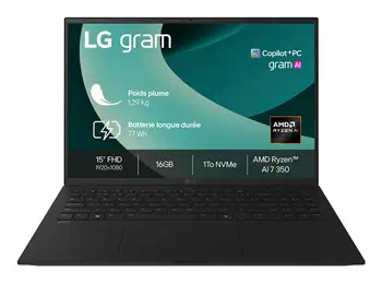 PC Portable Gram 15Z80T-G.AZ78F comparaison