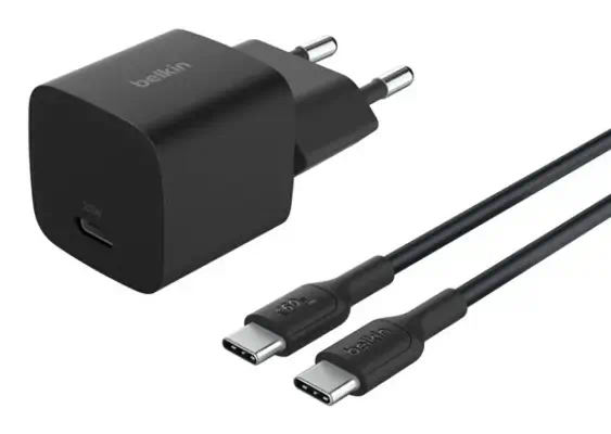 Belkin BoostCharge Consoles portables, Smartphone, Tablette Noir Secteur Charge rapide Intérieure - Chargeur et alimentation - visuel 1