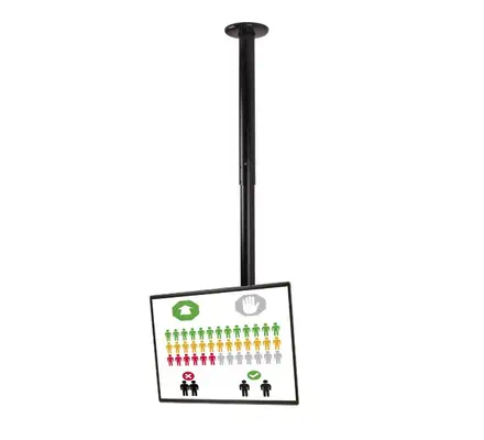 B-Tech BT8420 119,4 cm (47") Noir - Support Fixe & Mobile - visuel 2