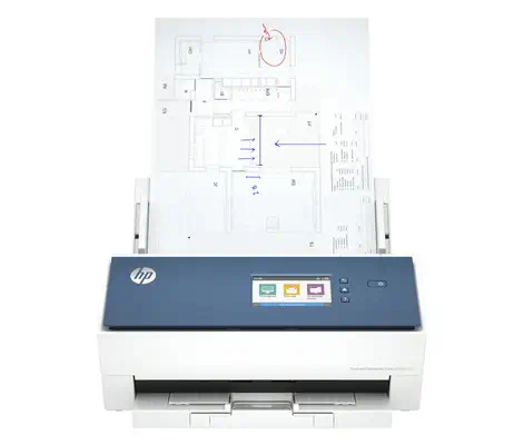 ScanJet Enterprise Flow N9000 sn1 Scanner à défilement A3, jusqu’à 80ppm/160ipm, 600x 600 DPI - HP - visuel 5