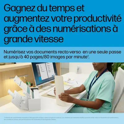 ScanJet Pro 4200 s1 Scanner à défilement A4 et passeport / carte d’identité, jusqu’à 40ppm/80ipm, 60 - HP - visuel 9
