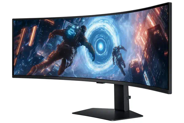Écran PC Gaming Incurvé Odyssey G9 G91F Dual Samsung - visuel 1 - hello RSE - Profitez dun maximum de détails