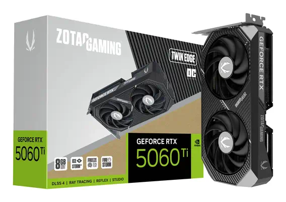 GAMING GeForce RTX 5060 Ti Twin Edge OC - Zotac - Carte graphique - visuel 8