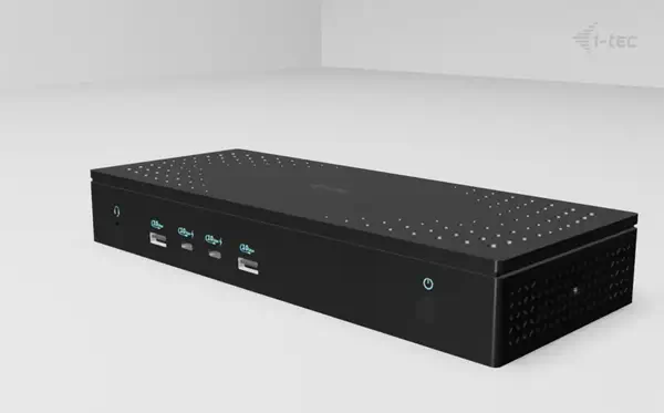 Universal 5x 4K/60Hz Display Docking Station + Power I-Tec - visuel 1 - hello RSE - Connectivité polyvalente