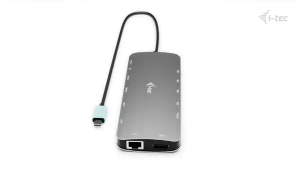 USB-C Metal Nano 3x Display Dock, 2x HDMI 1x USB-C video + Power Delivery 140W - I-Tec - Station d'accueil pour portable - visuel 4