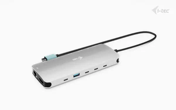 USB-C Metal Nano 3x Display Dock, 2x HDMI 1x USB-C video + Power Delivery 140W - I-Tec - Station d'accueil pour portable - visuel 3
