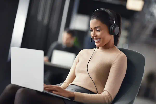 Jabra 24189-889-799 écouteur/casque Sans fil Arceau Appels/Musique USB Type-C / USB Type-A Noir - Casque Micro - visuel 4