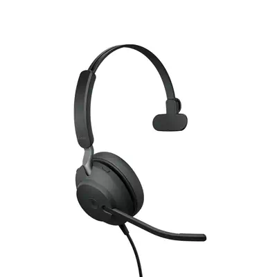 Jabra Evolve2 40 SE Casque Avec fil Arceau Appels/Musique USB Type-C / USB Type-A Noir - Casque Micro - visuel 3