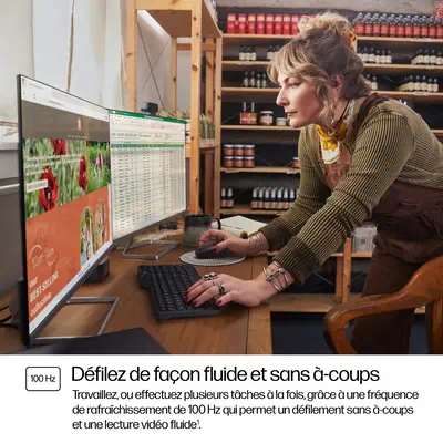 HP Series 5 Écran Full HD 27 pouces HP - visuel 1 - hello RSE - Cadre à micro-bords sur 3 côtés