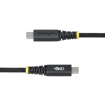 StarTech.com S2CEPR2M-USB-CABLE câble USB USB 2.0 USB C Noir - Support Fixe & Mobile - visuel 3