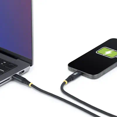 StarTech.com S2CEPR2M-USB-CABLE câble USB USB 2.0 USB C Noir - Support Fixe & Mobile - visuel 6