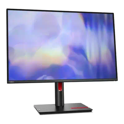 Lenovo ThinkVision T24d-30 LED display 61 cm (24") 1920 x 1200 pixels Full HD Noir - Ecran Ordinateur - visuel 3