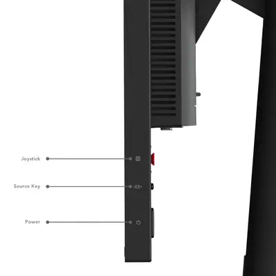 Lenovo ThinkVision T24d-30 LED display 61 cm (24") 1920 x 1200 pixels Full HD Noir - Ecran Ordinateur - visuel 10