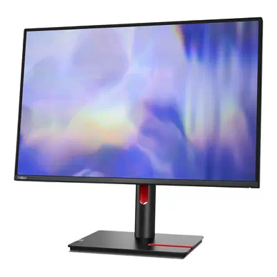 Lenovo ThinkVision T24d-30 LED display 61 cm (24") 1920 x 1200 pixels Full HD Noir - Ecran Ordinateur - visuel 2
