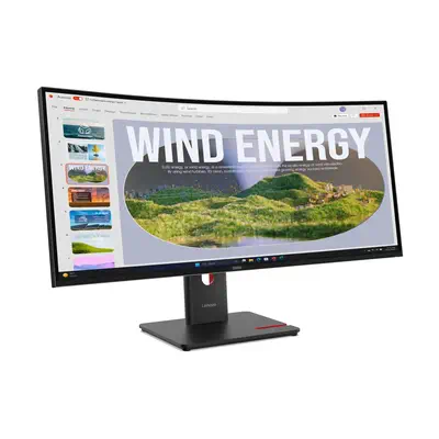 ThinkVision T34WD-40 Lenovo - visuel 1 - hello RSE - Confort oculaire optimal