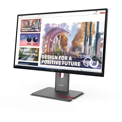 ThinkVision P27QD-40 Lenovo - visuel 1 - hello RSE - Écran clair avec précision des couleurs