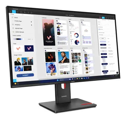 Lenovo ThinkVision T32UD-40 Moniteur - Ecran Ordinateur - visuel 4