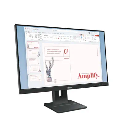 Lenovo ThinkVision E24-40 LED display 60,5 cm (23.8") Lenovo - visuel 1 - hello RSE - <p>Vivid Visual Reproduction</p>