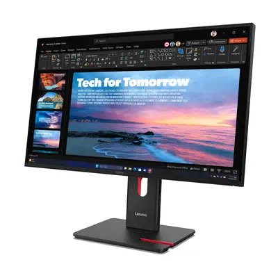 ThinkVision T27QD-40 Lenovo - visuel 1 - hello RSE - Options de connectivité robustes
