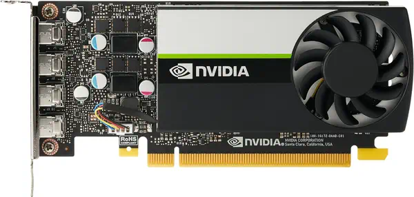 HP NVIDIA T400E 4 GB 4mDP Graphics - Carte graphique - visuel 1