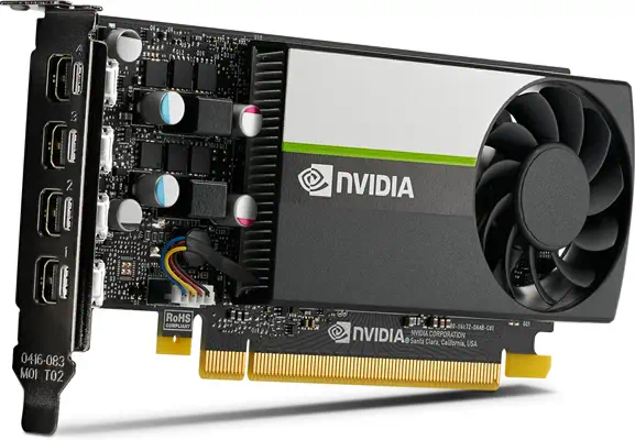 HP NVIDIA T400E 4 GB 4mDP Graphics - Carte graphique - visuel 6
