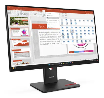 Lenovo ThinkVision T27-40 Moniteur - Ecran Ordinateur - visuel 5
