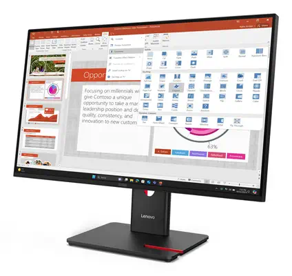 Lenovo ThinkVision T27-40 Moniteur - Ecran Ordinateur - visuel 3