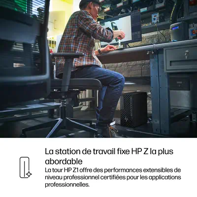 HP Z1 Tower G1i Intel Core Ultra 7 265 16 Go DDR5-SDRAM 1 To SSD NVIDIA RTX A1000 Windows 11 Pro Sta - Station de Travail - visuel 6