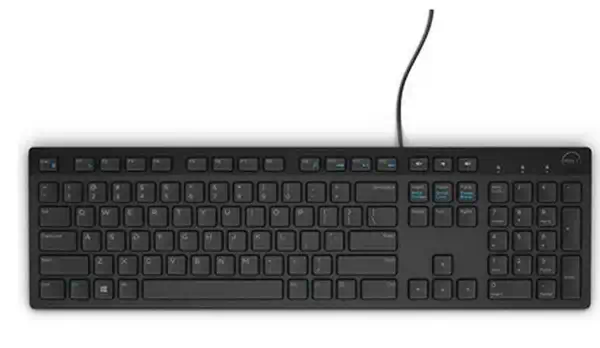 DELL Clavier filaire - KB216 - danois (QWERTY) - noir - Dell - visuel 2