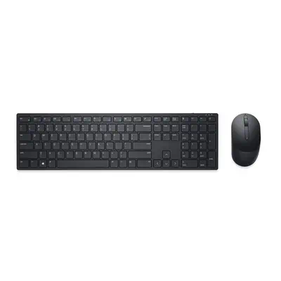 Clavier et souris Pro - KM5221W - États-Unis international (QWERTY) - noir - (RTL BOX) - Dell - visuel 1