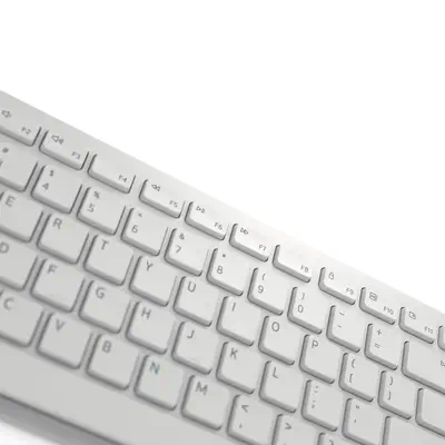 Clavier et souris Pro - KM5221W - États-Unis international (QWERTY) - blanc - Dell - visuel 6